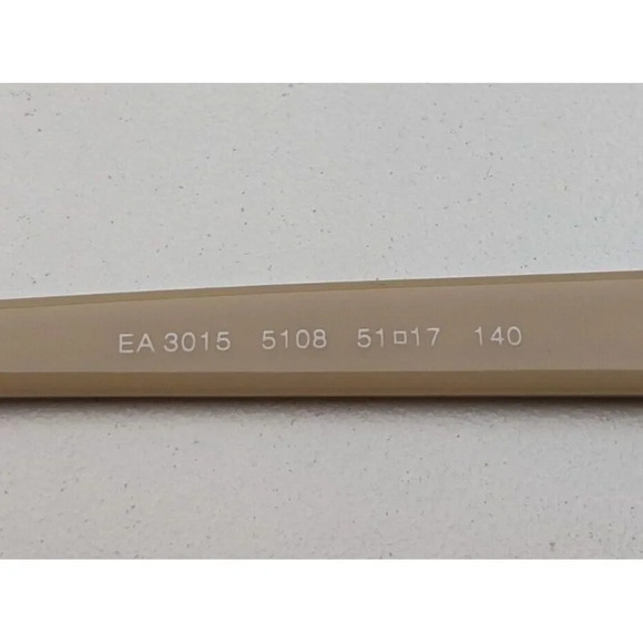 🕶️Emporio Armani EA3015 5108 Eyeglasses 51/17 140 /DAO318🕶️ - Picture 7 of 9